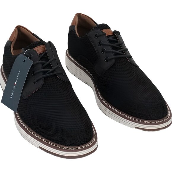 Tommy Hilfiger Men\'s Hiser Casual Oxford Dress Sneaker Black US 8 M EU 41 main image 4